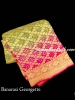 Pure Banarasi Georgette Silk Saree